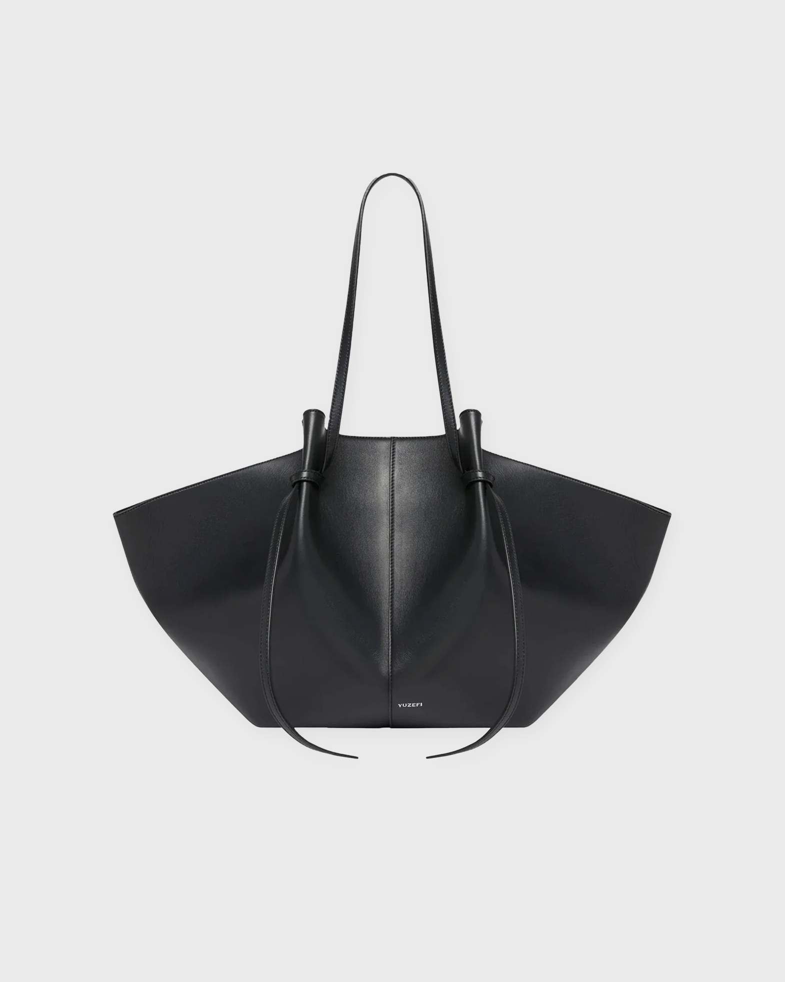 Yuzefi Women's Black Bag Large Mochi Smooth Onesize