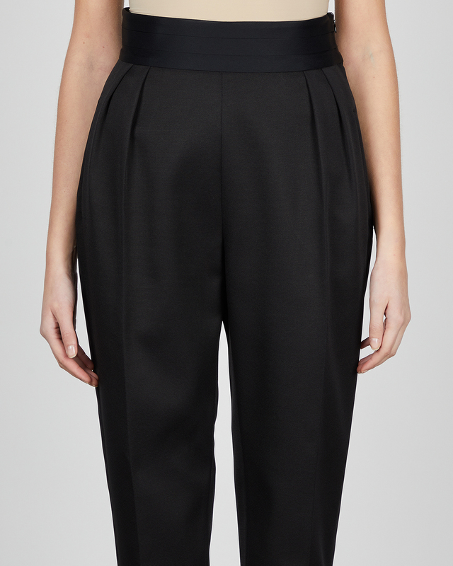Khaite Trouser Connelly Svart US 8 (EUR 40)