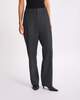 Filippa K Trousers Tapered Flannel Mörkgrå 36