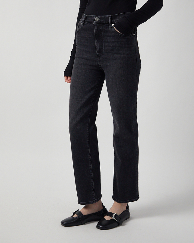 Frame Jeans Le Sleek Straight Starship Grå 26