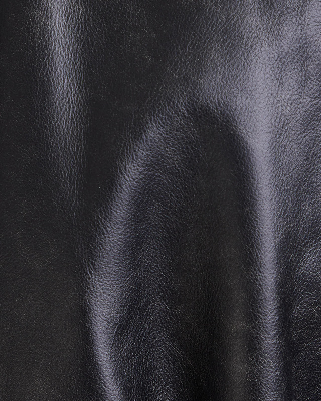Acne Studios Jacka Cropped Bomber Leather Svart 34