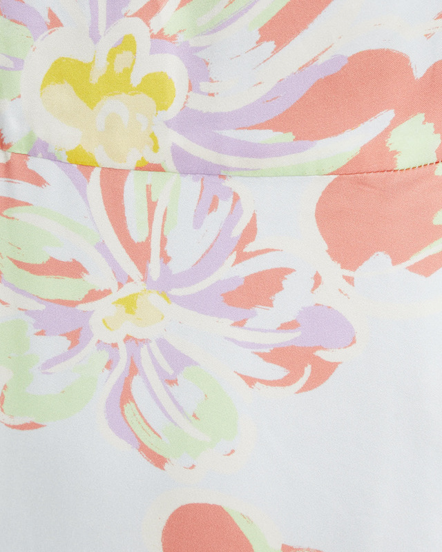 Malina Klänning Joslin One Shoulder Maxi  Blå/orange XL