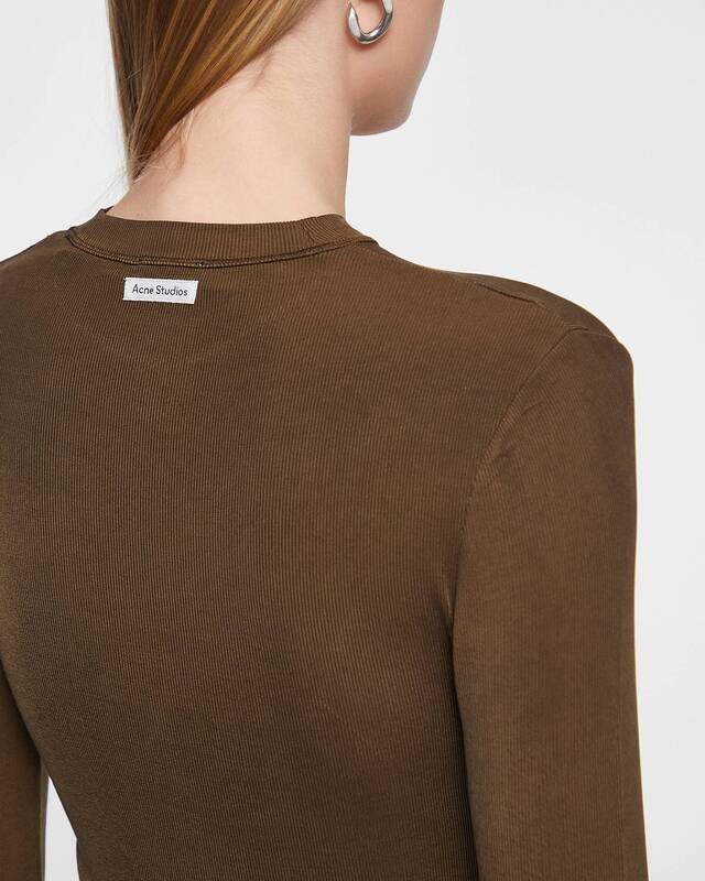 Acne Studios Topp Long Sleeve T-Shirt Mud S
