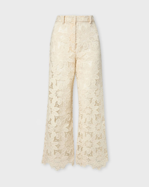 Byxor Natalina Guipure Lace Sand 1