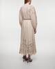 Zimmermann Dress Wylie Embroidered Billow Creme 0 (XS-S)