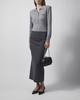 ROTATE  Polo Wool Longleeve Grey L