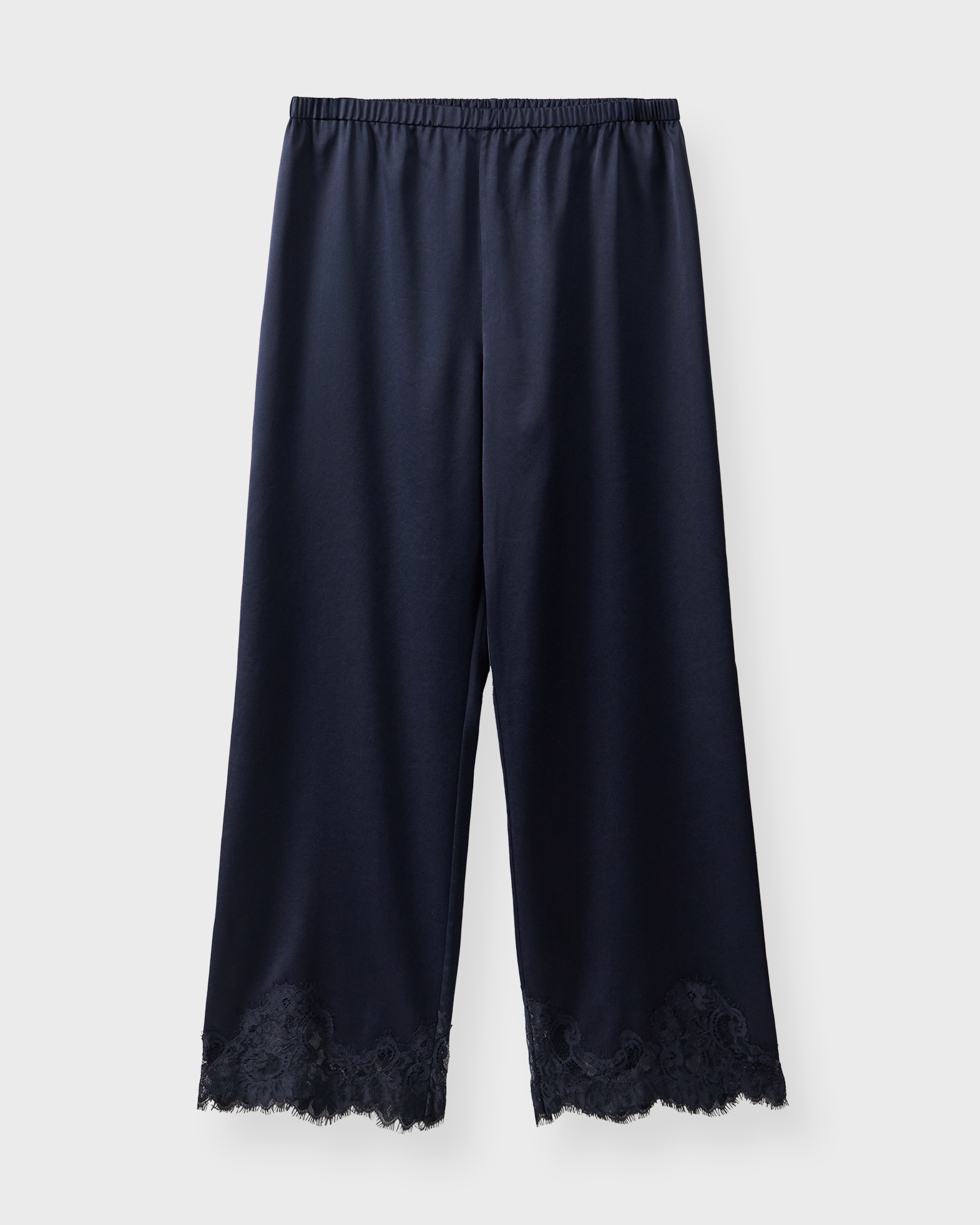 Wakakuu Icons Women's Navy Rayna Lace Trousers S