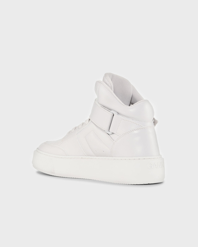 Ganni Sneakers Sporty Cupsole Velcro Egret EUR 41