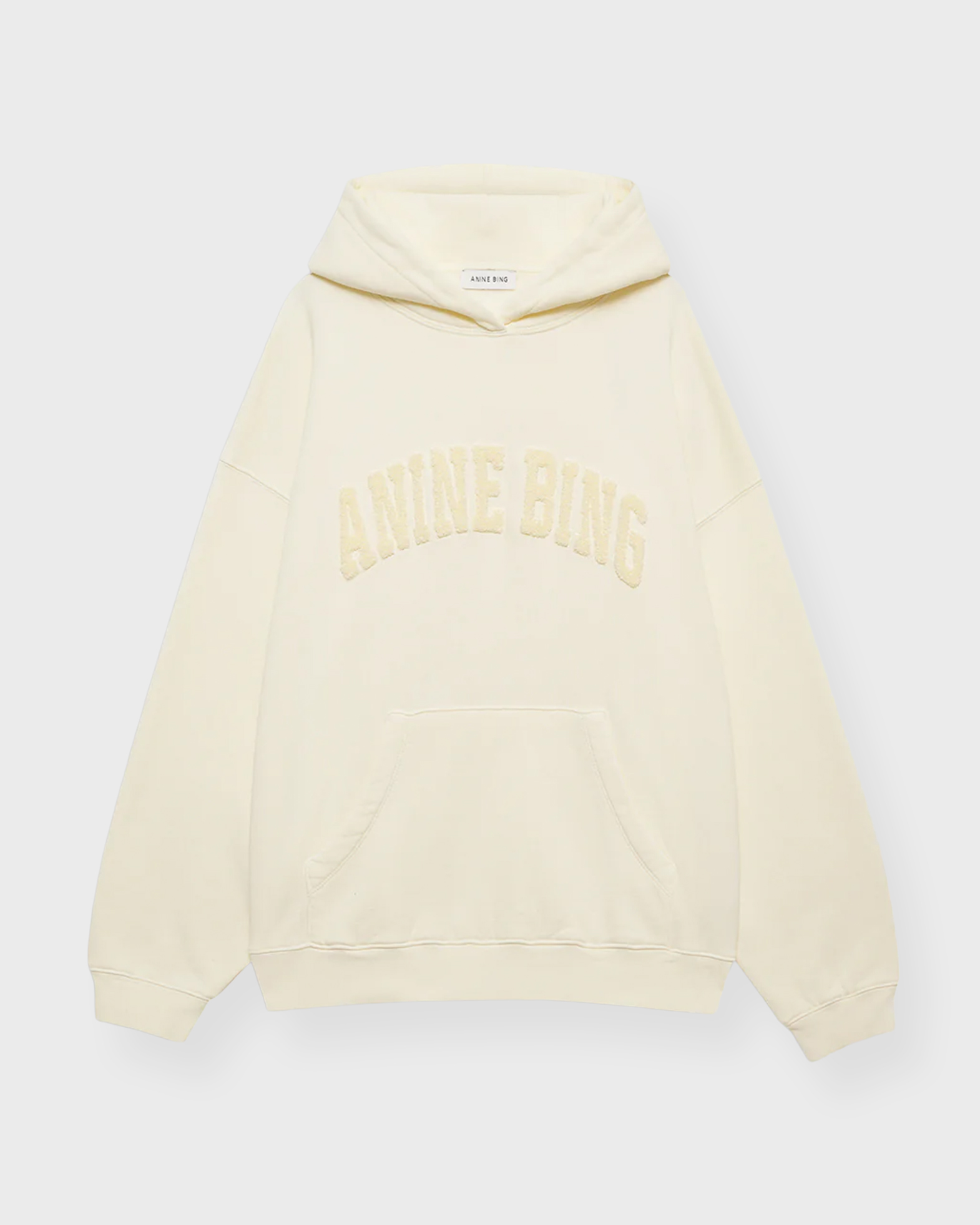 Anine Bing Women's Light Yellow Sweatshirt Harvey L