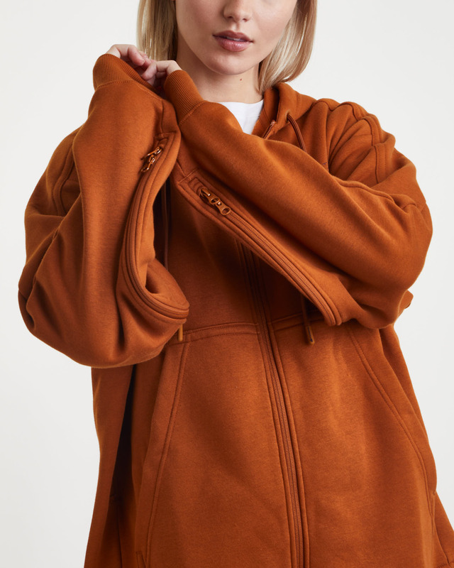 Adidas Hoodie aSMC Full Zip  Orange M
