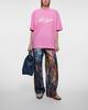 Acne Studios T-Shirt Logo Relaxed Fit  Rosa XXS