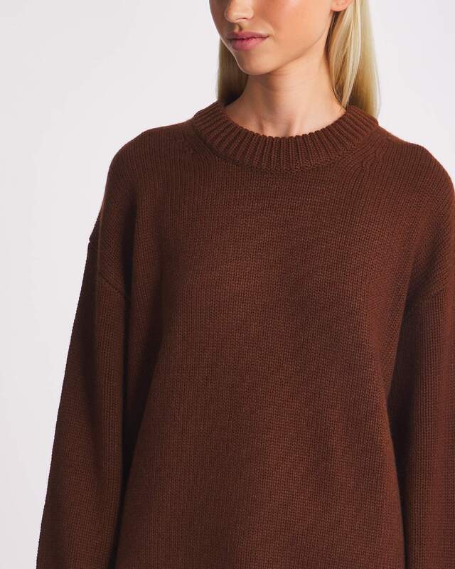 LISA YANG Sweater Renske Cashmere Brun 0 (XS-S)