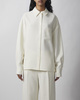 Almada Shirt Finn Crepe Creme L