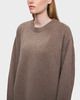 Teurn Studios Sweater Cashmere Crewneck Brun L
