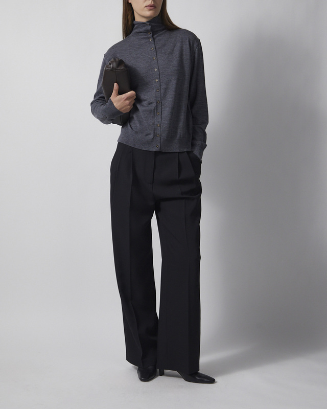 Wakakuu Icons Cardigan Willa Merino Wool Grey XL