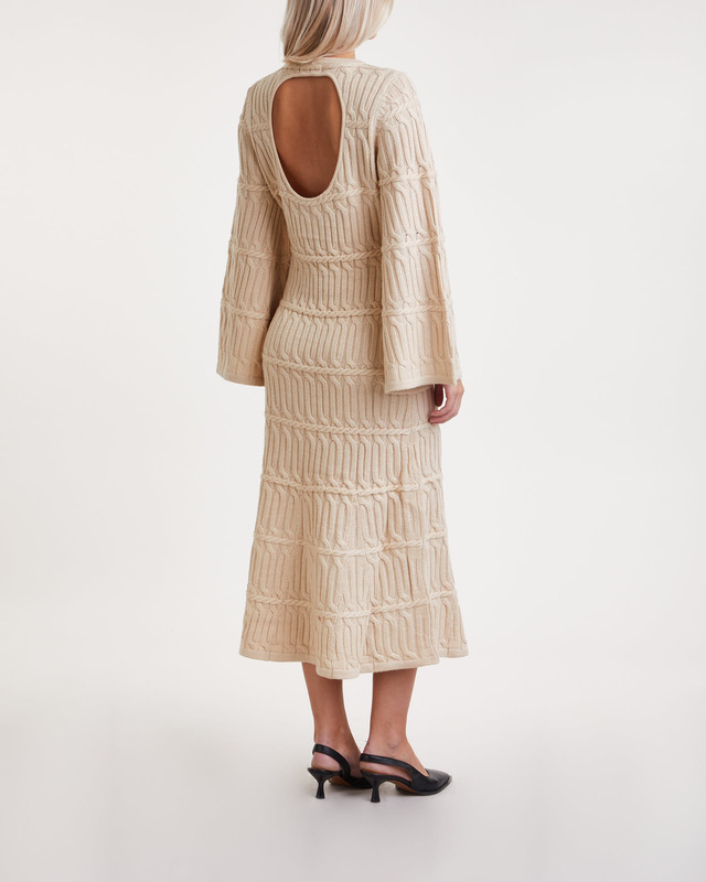 Malina Klänning Elinne Beige S