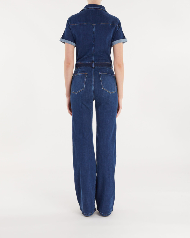 Frame Flare De Francoise Jumper Dark blue wash XS