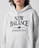 New Balance Hoodie Trackside Fleece Grey XL