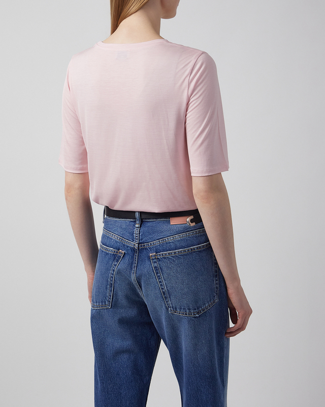 Filippa K T-Shirt Elena Tee Ljusrosa S