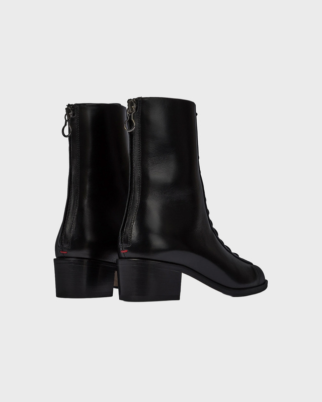 Aeyde Ankelstøvle Noel Calf Leather Black EUR 40
