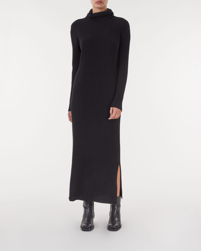 Wakakuu Icons Klänning Emilia Ribbed Svart M