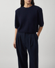 Wakakuu Icons Top Venice Wool Cashmere Navy XL