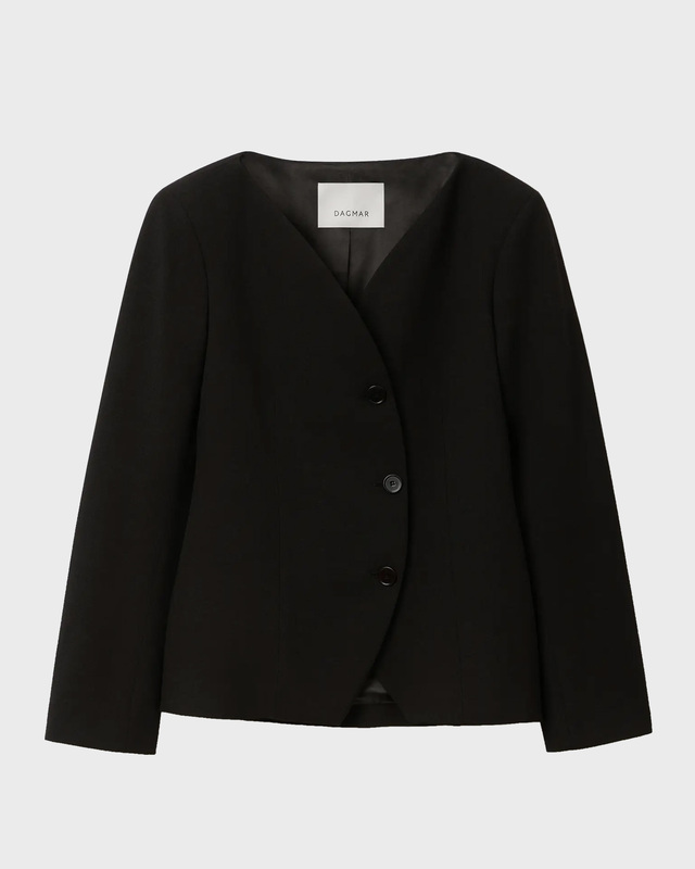 Dagmar Smokingjakke Curved Front Black 42