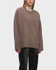 Teurn Studios Sweater Cashmere Crewneck Brun L