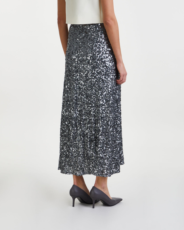 Wakakuu Icons Skirt Alba Sequin Grå XS