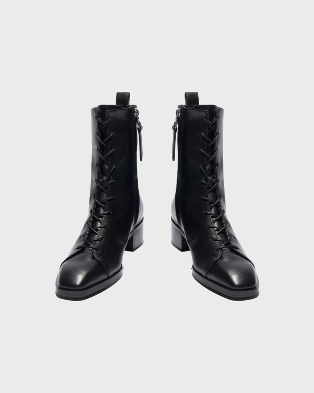 Aeyde Ankelstøvle Noel Calf Leather Black EUR 40