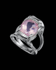 Maria Nilsdotter Ring Jaw Stone  Silver XS