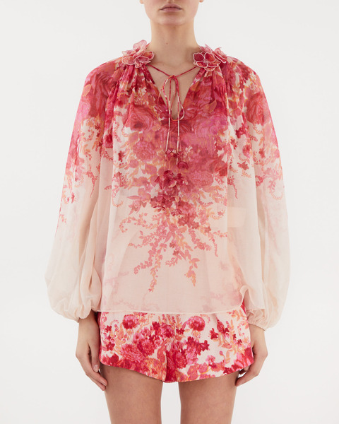 Blus High Tide Billow Rosa 1