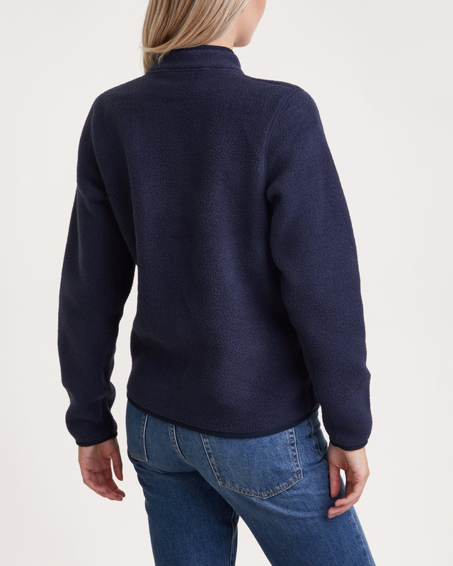 Peak Performance Kofta W Fleece Snap Blå XS