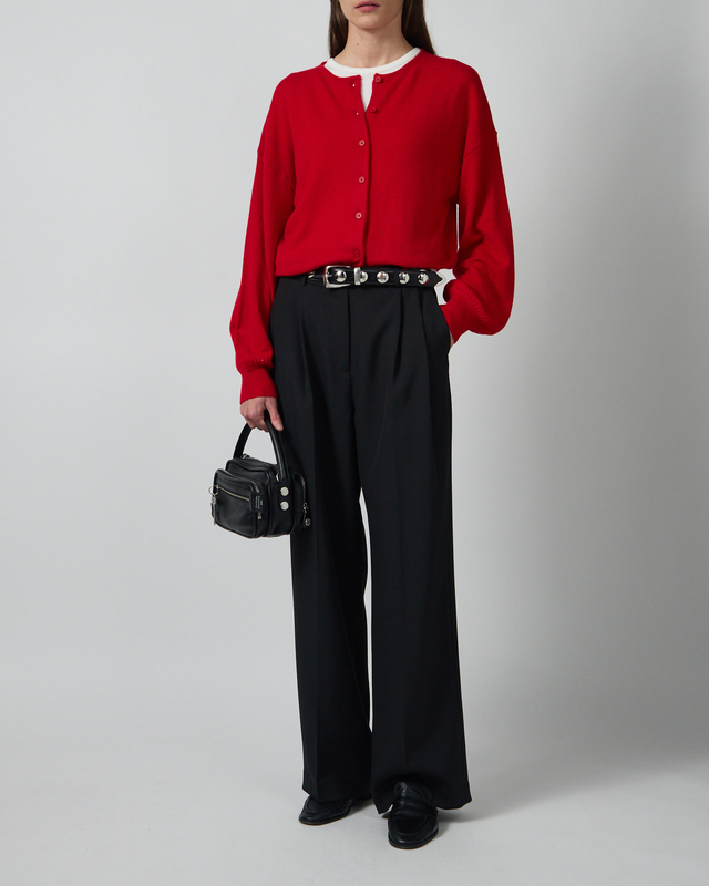 Wakakuu Icons Cardigan Lou Cashmere Wool Red XS