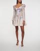 Zimmermann Klänning Dawning Puff Sleeve Mini Multicolor 1 (S-M)