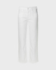 Mother Denim Jeans The Newbie Ankle Fairest Of Them All White 27