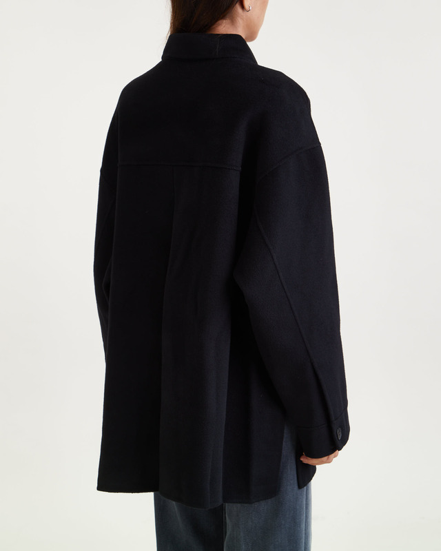 Aeron Jacka Crane wool-blend Svart 38