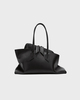 The Attico Bag La Passeggiata Medium Black ONESIZE