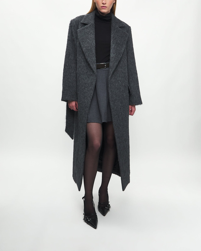 Almada Label  Coat Ivy Mörkgrå S