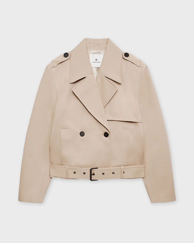 Anine Bing Jacket Greer Taupe M