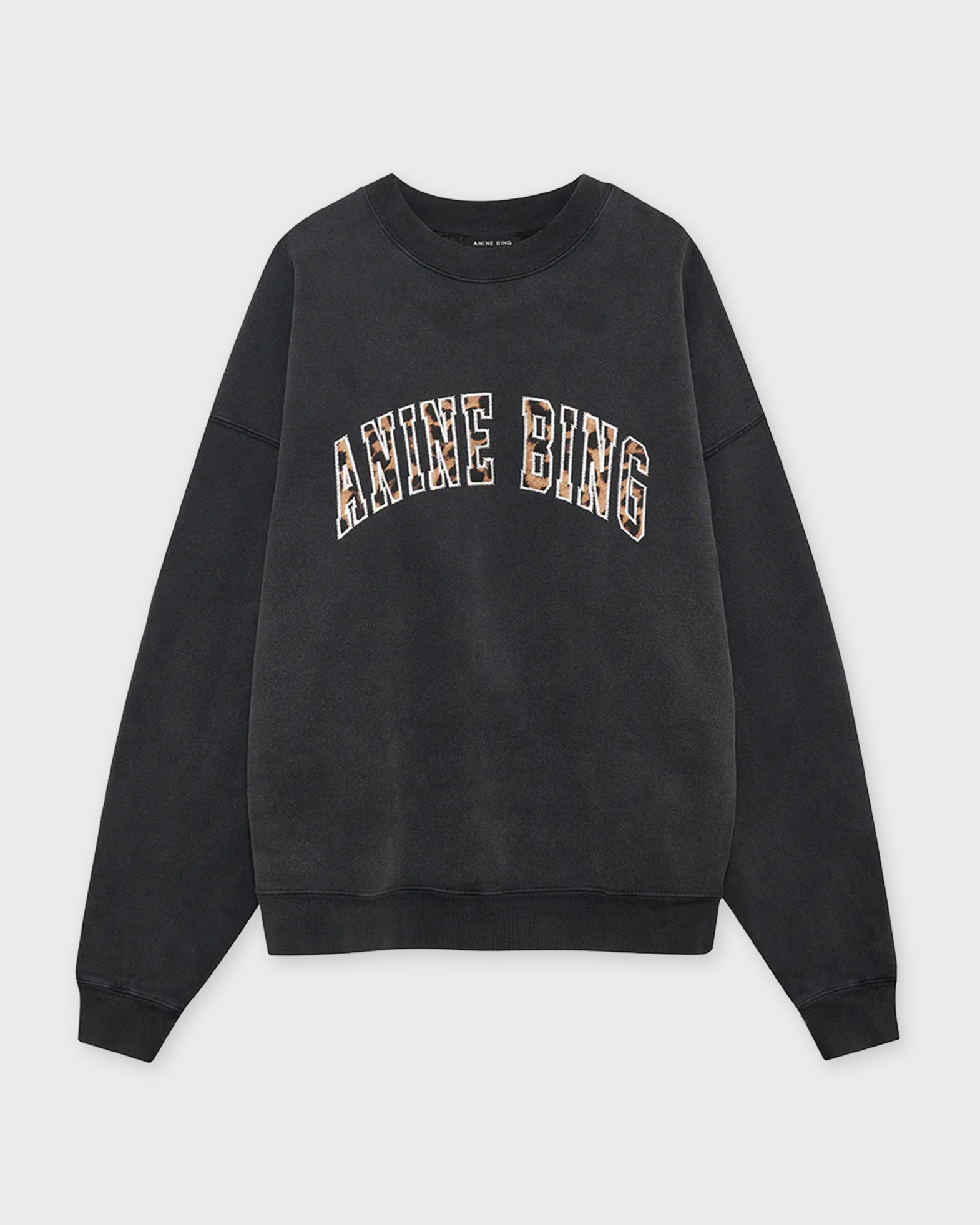 Anine Bing Sweatshirt Miles Leopard | WAKAKUU