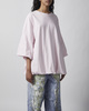 Acne Studios T-Shirt Logo Gathered Light pink XS