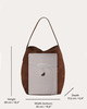 Liffner Bucket Bag Belted Large Black ONESIZE
