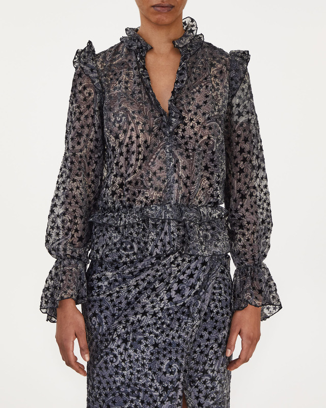 Zadig & Voltaire Blouse Tuya Svart L