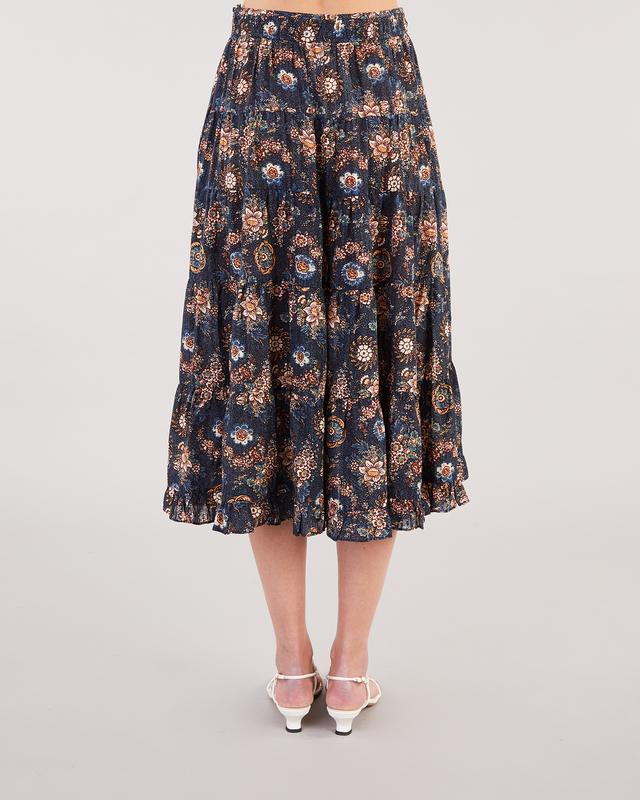 Ulla Johnson Verity Skirt Svart/grå US 2 ( EUR 34)