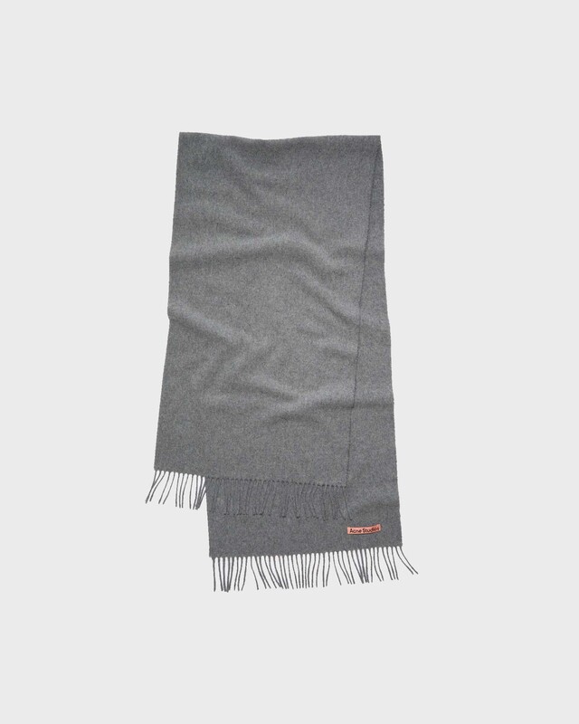 Acne Studios Halsduk Mohair Grå ONESIZE