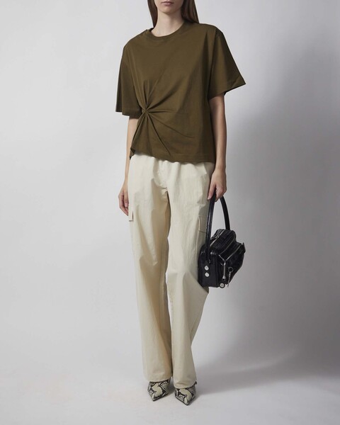 T-Shirt Knot Dark Green 2