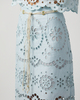 Zimmermann Skirt Awaken Embroidered Mint 0 (XS-S)