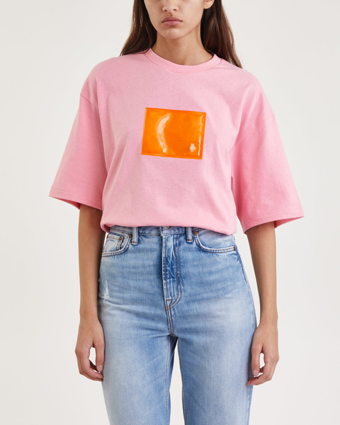 T-Shirt Inflatable Logo Pink 1