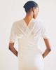 LEONÍ Dress Indira Silk-georgette Ivory 34